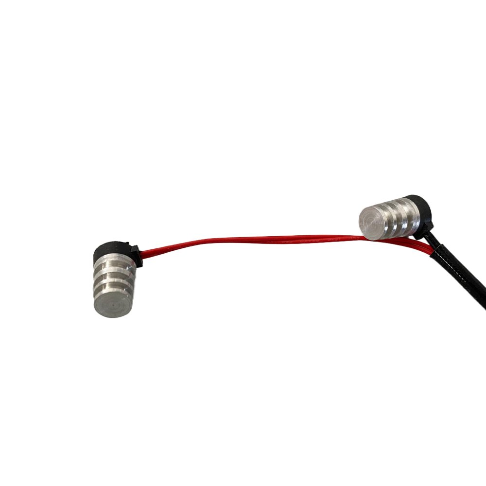 Dual Probe NTC Temperature Sensor Aluminum Housing Single Terminal ZY-05 - 图片 3